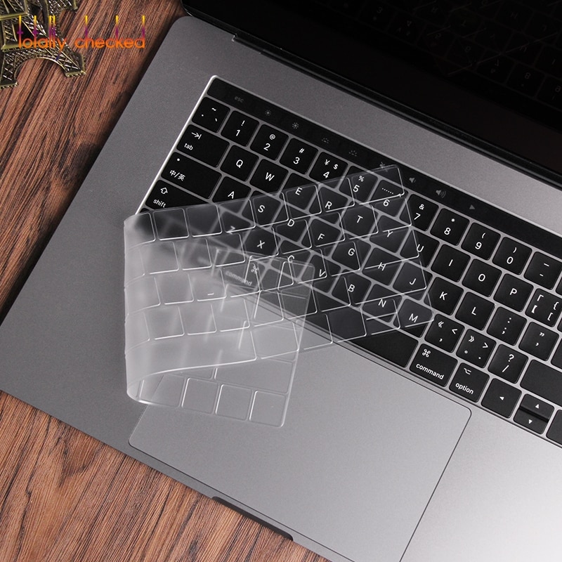 TPU Keyboard Cover for Macbook Air 13 Inch A1932 4WC3P Transparent